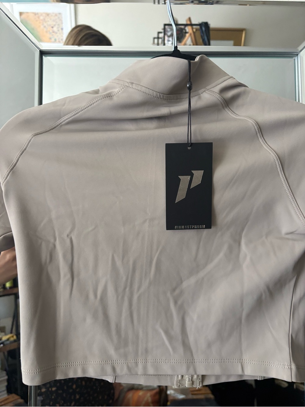First Phorm Cropped Zip-Front Jacket - Picture 4 of 6